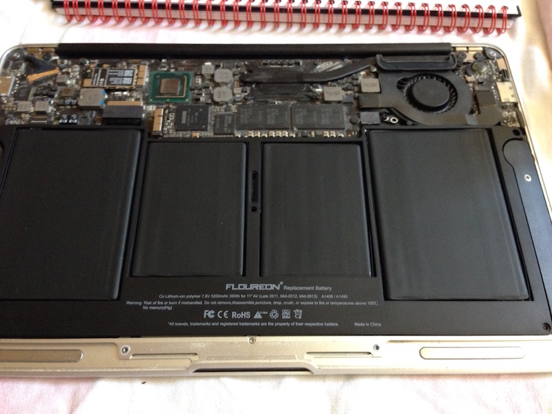 macbookair4 2 battery replacement